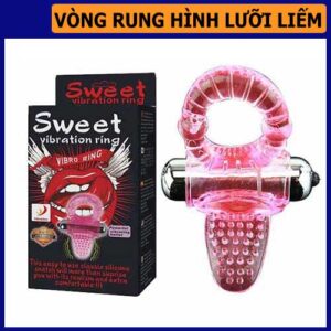 Vòng rung tình yêu Sweet (lưỡi liếm âm vật) | Caunhovungtau.com